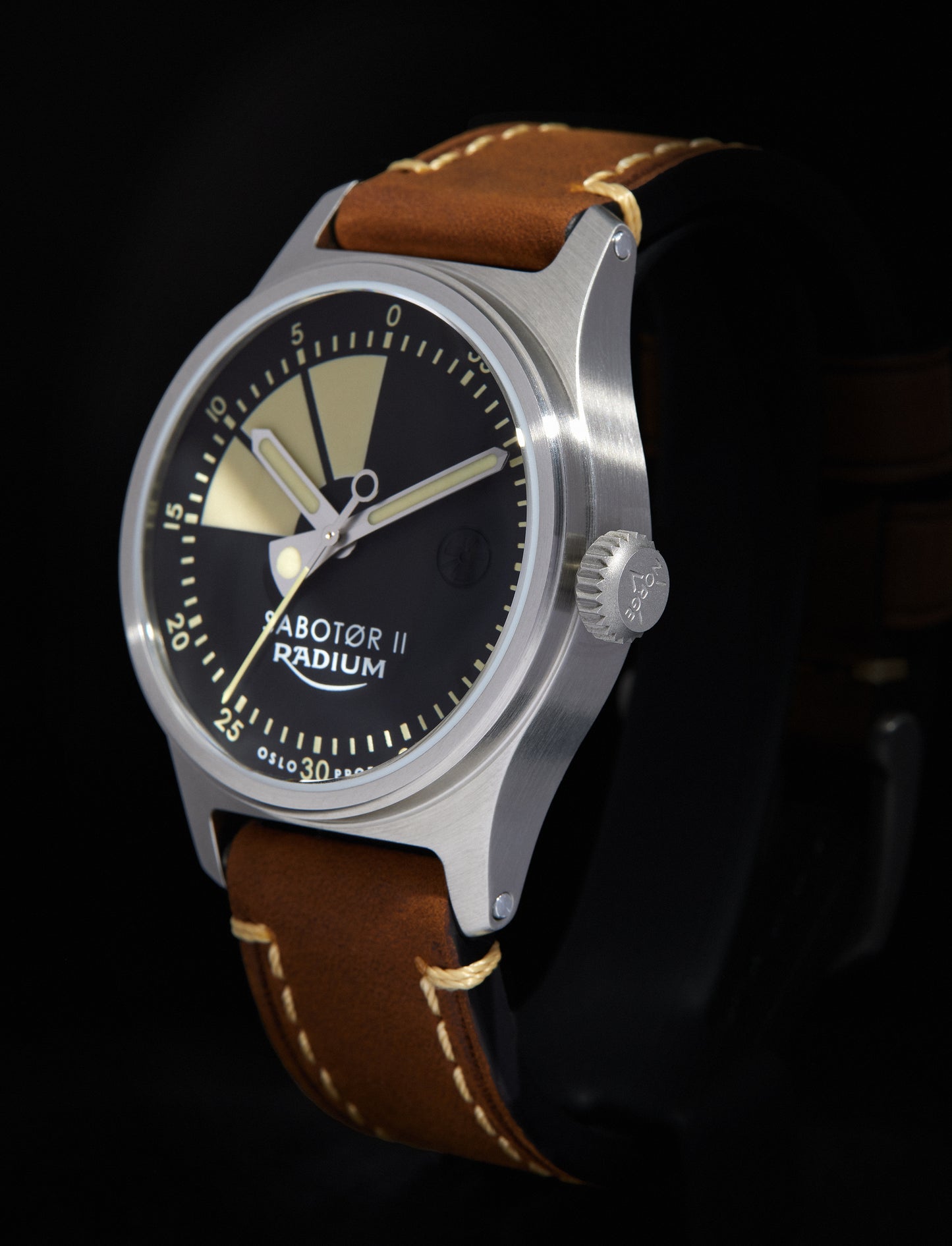 Sabotør II - .41 Børstet Stål