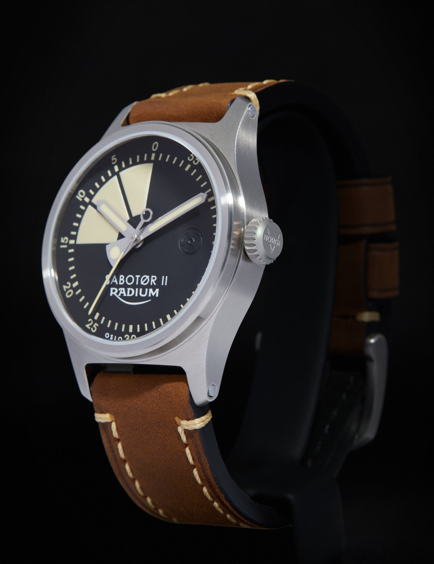 Sabotør II - .41 Børstet Stål