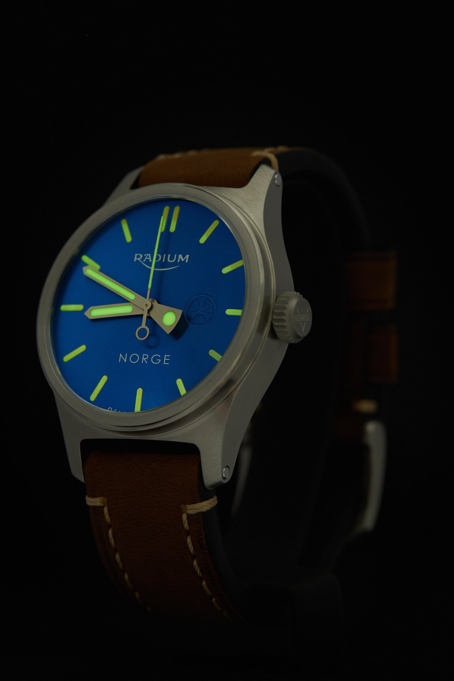 Radium Original  - Blueburst .41 Børstet Stål