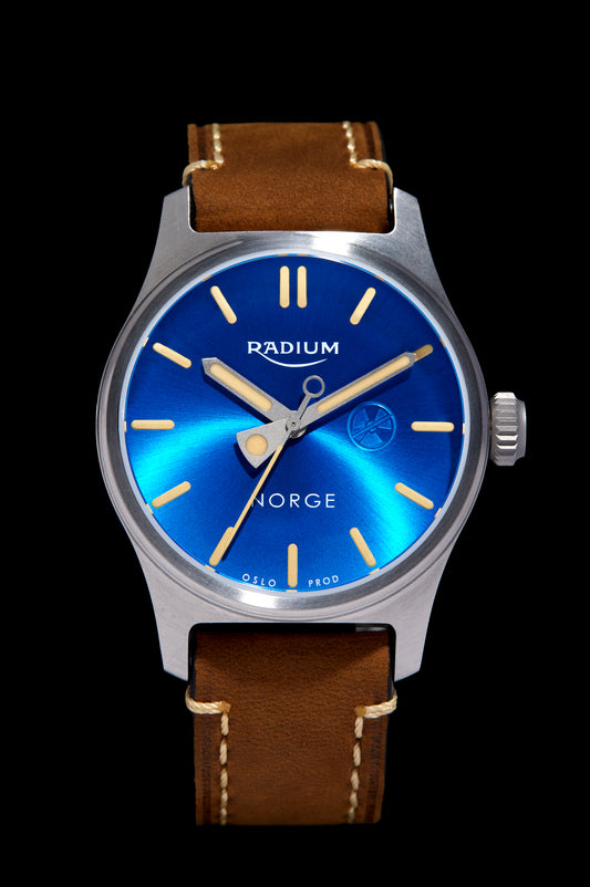 Radium Original  - Blueburst .41 Børstet Stål